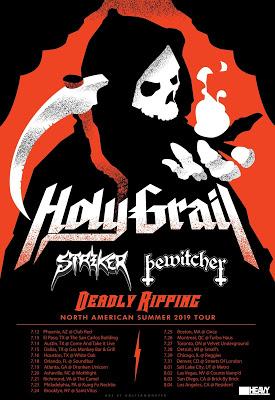 STRIKER Announces North American Tour Dates w Holy Grail, Bewitcher