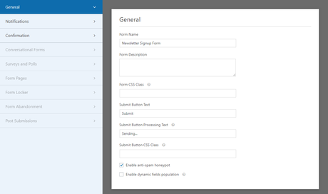 Customization Options in WPForms