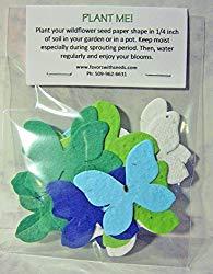 Image: Tender Seed Company Bag of 24 Plantable Earth Day Butterflies