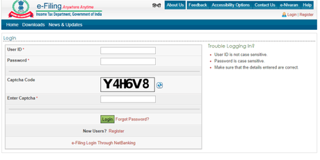 How Do I Register and Login On Income Tax Website
