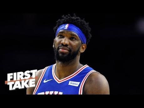 A healthy Joel Embiid would lead the 76ers past the Raptors next round - Stephen A. | First Take