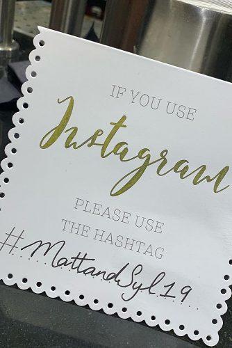 unique-wedding hashtag wedding decor