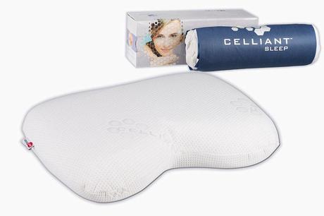 Celliant Sleep Universal Orthopedic and Ergonomic Neck Support Memory Foam Pillow