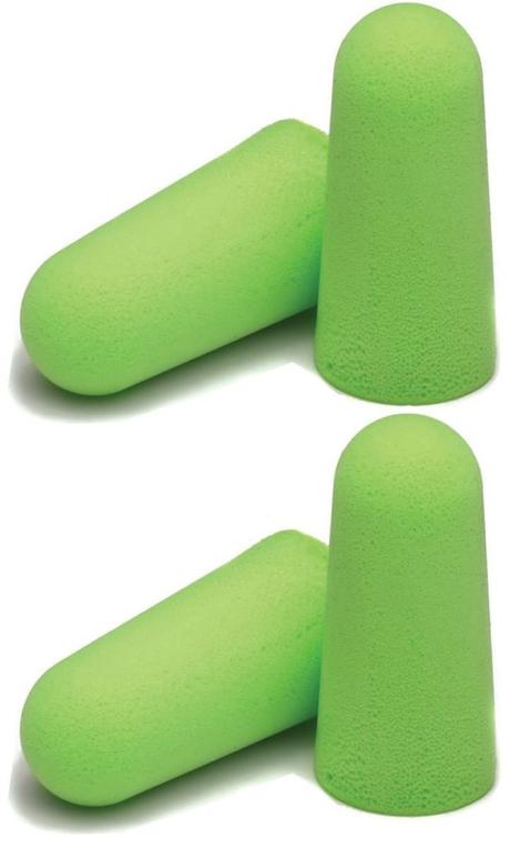 Moldex 6800 Pura-Fit Soft-Foam Earplugs, Uncorded Tapered Style, Green (200 per Dispenser)
