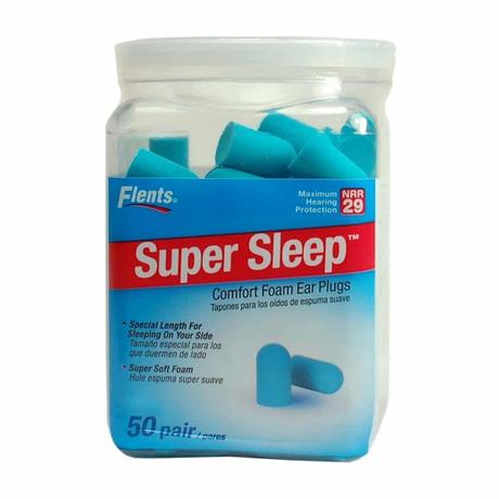 Super Sleep Comfort Foam Ear Plugs 50 Pair