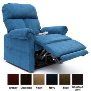 Easy Comfort LC-100 Infinite Position Lift Chair - Navy - lane stallion comfort king recliner (big man recliner 500 lb)