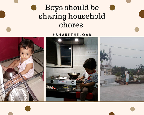 WE SHOULD MAKE OUR SUNDAY INTO SON-DAYS BY INVOLVING THEM HOUSEHOLD CHORES  #ShareTheLoad