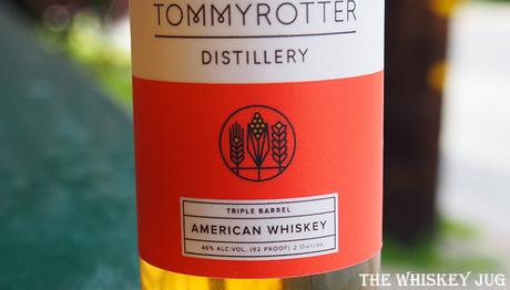 Tommyrotter American Whiskey Label