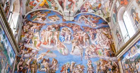 What do the painting in the Sistine Chapel mean?