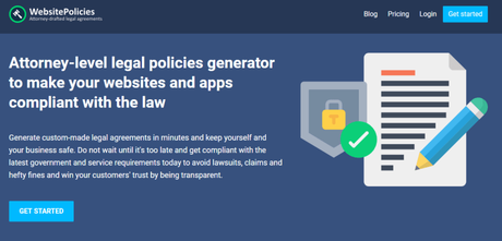 WebsitePolicies Review 2019: Create Legal Documents For Sites(Must TRY)