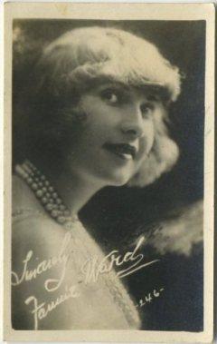 Fannie Ward, 1918 Maybelline Model 