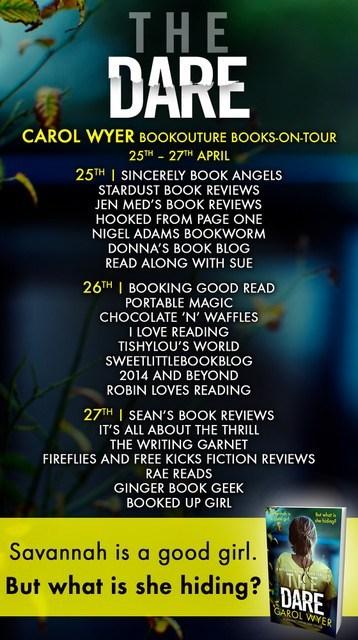 Bookouture Books On Tour: The Dare (Detective Natalie Ward #3) by Carol Wyer