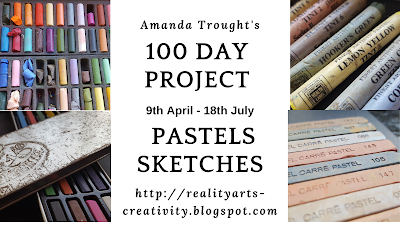 100 Day Project - Pastel Sketches 9 - 16