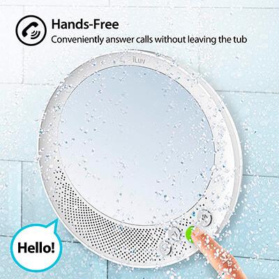 iLuv Water Resistant Portable Bluetooth Shower