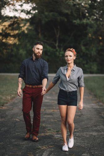 engagement photos dos donts couple in park Brittany Photographs