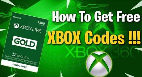 how to get free xbox live codes no survey