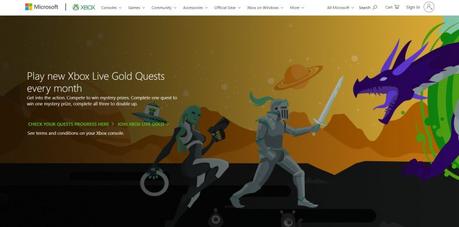 xbox live gold quests