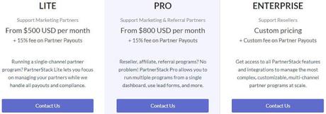 PartnerStack Pricing