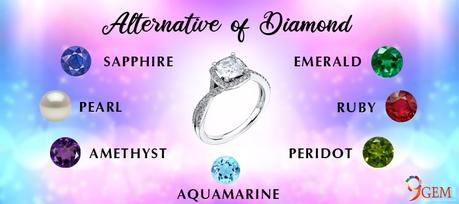 Some Alternative Of diamond Engagement Rings Which Are Affordable