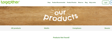 SEO Audit of Together Health Natural Supplements Ecommerce Site