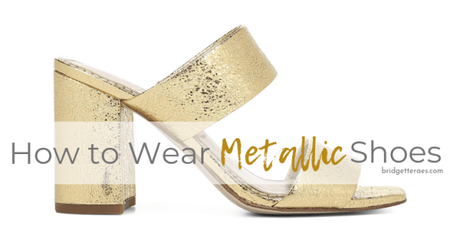 metallic shoes