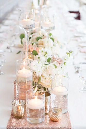 glam wedding decor ideas sparkle table decor Ryon Lockhart 