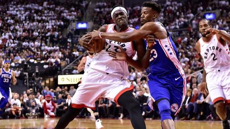 Raptors struggle through off night in Game 2 loss to 76ers
