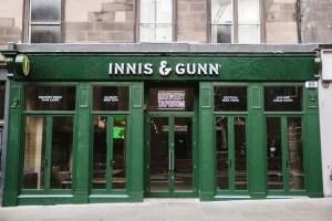 Beer: Free Innis and Gunn Beer 🍺