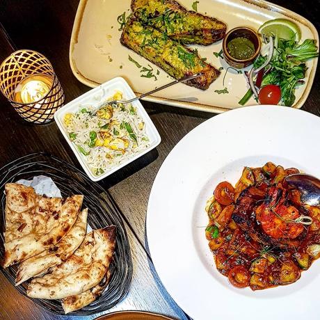 Eating Out|| Salaam Namaste, Bloomsbury