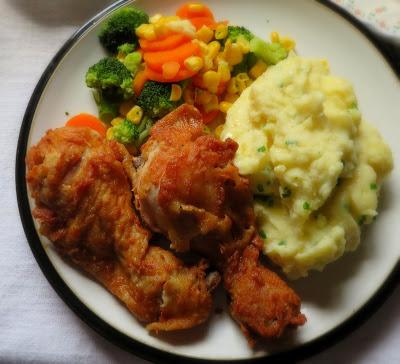 Oven Fried Chicken 