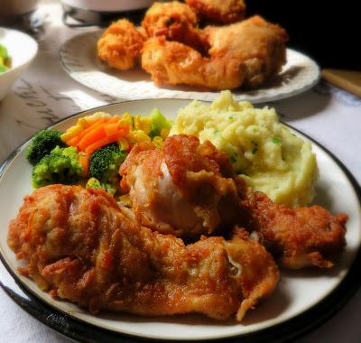 Oven Fried Chicken 