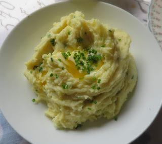 Oven Fried Chicken with Chive & Buttermilk Mash