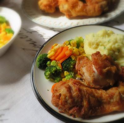 Oven Fried Chicken 