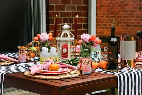 patio entertaining, picnic table setting, target style, dc blogger, lifestyle blogger, fashion, style, backyard party, myriad musings, saumya shiohare