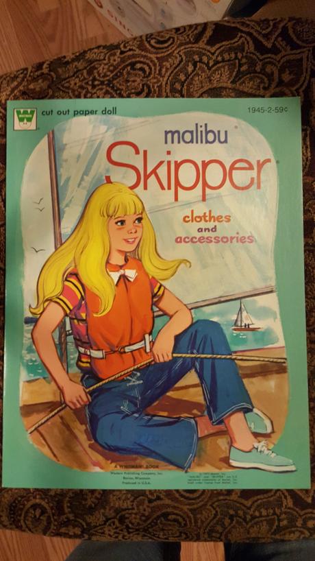 Malibu Skipper Paper Dolls (Whitman 1973)