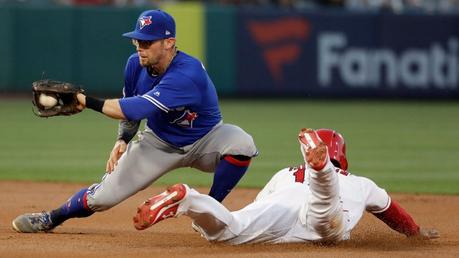 Blue Jays relinquish early-season form in sloppy stint at Angel Stadium