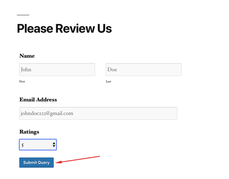 Add a Rating Field in Your WordPress Form In Easiest Way users submit query