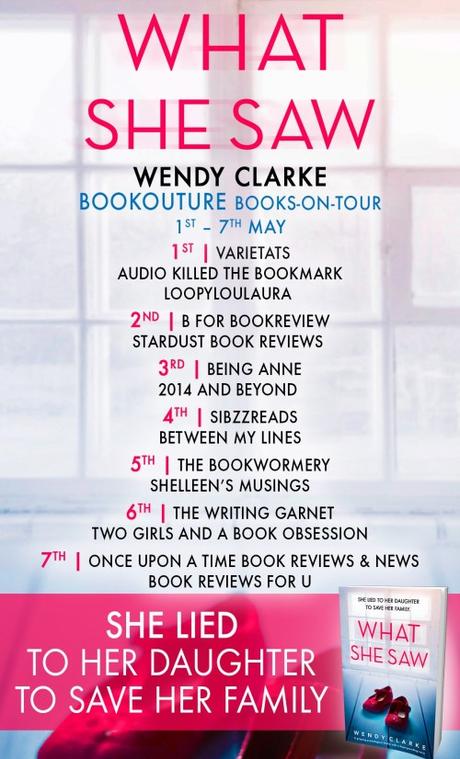 Bookouture Books On Tour:  What She Saw by Wendy Clarke