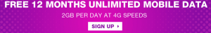 Free Unlimited Data: TPG
