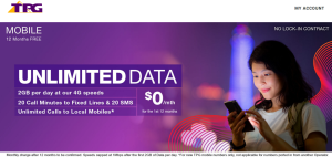 Free Unlimited Data: TPG