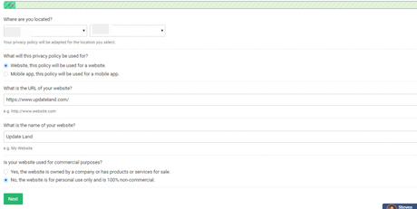 WebsitePolicies Review: Generate Legal Agreements for Your Blog Privacy Policies Form