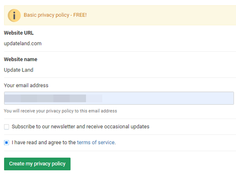 WebsitePolicies Review: Generate Legal Agreements for Your Blog WebsitePolicies Review: Generate Legal Agreements for Your Blog