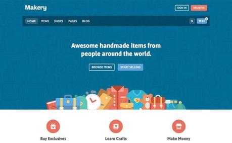 Multi-Vendor Marketplace WordPress Theme 