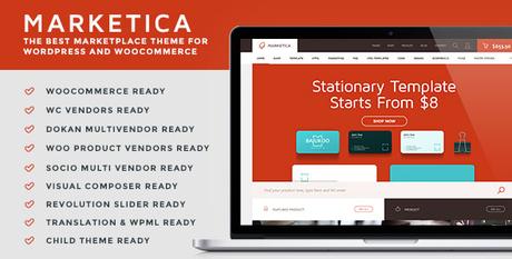 Multi-Vendor Marketplace WordPress Theme 