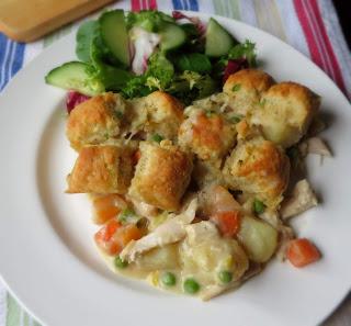 Creamy Chicken & Butter Biscuits