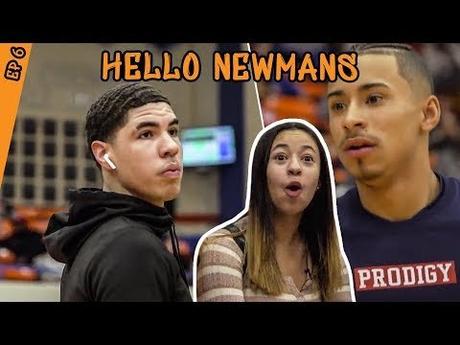 How Julian Newman Prepared To Play LAMELO BALL! Jaden Newman Has A CRUSH On Melo!?