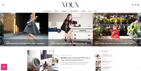 The voux AdSense WP Theme