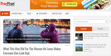 Truepixel Adsense WP Theme