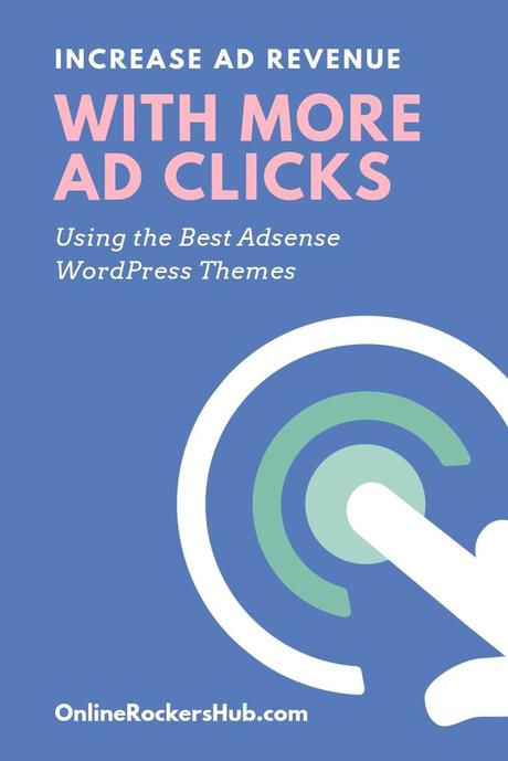 10 Best Adsense WordPress Themes to get more clicks in 2019 - Pinterest Image