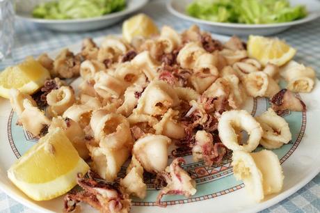 Deep Fried Squid (Calamari Fritti)
